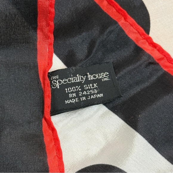 Specialty House Silk Organic Floral MCM Silk Scarf Large Square - Picture 6 of 7